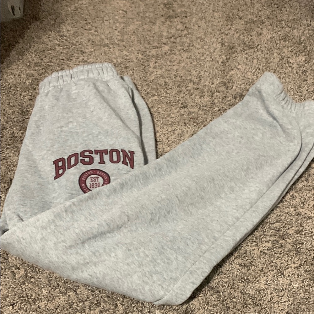 Boston Kids Gray Sweatpants